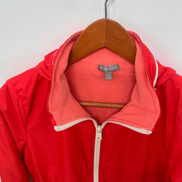 T BY TALBOTS Pink Fleece Lined Spring Water Resistant Jacket // XS Petite - Picture 11 of 14